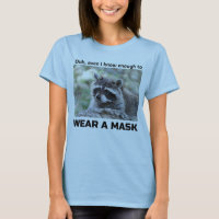 Raccoon Covid demande le Masque par Funnycomb T-Sh