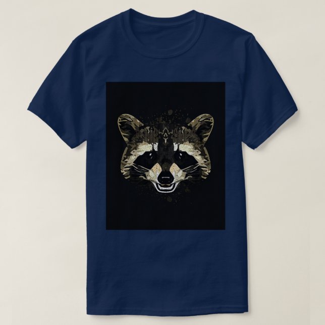 T-shirt Raccoon graphique (Design devant)