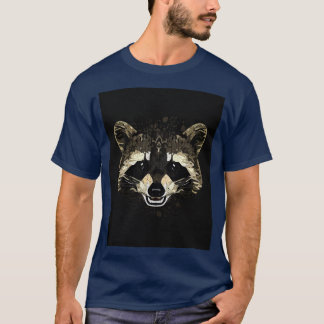 T-shirt Raccoon graphique