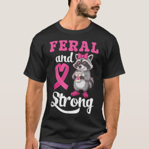 T-shirt Raccoon P. Sensibilisation Au Cancer Du Sein Feral