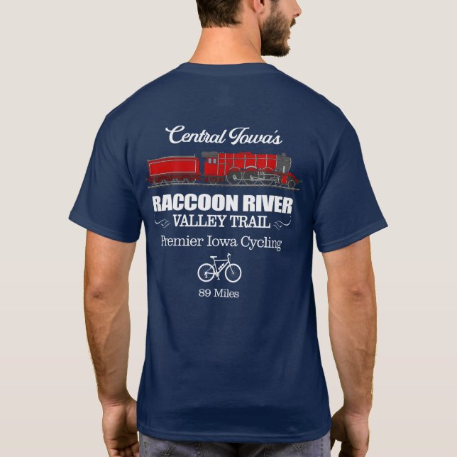T-shirt Raccoon River Valley Trail (RT2) (Dos)