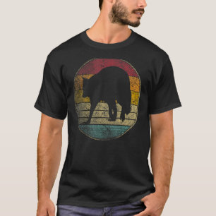 T-shirt Raccoon style rétro Vintage les années 70 80s 90s 