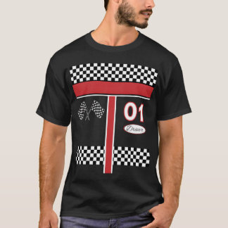 T-shirt Race Car Driver For Halloween gift family