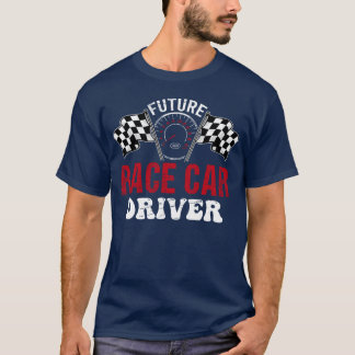T-shirt Race Car Driver Racing Driver retro family