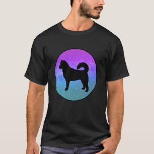 T-shirt Race de chien Laïka de Sibérie orientale Chien Esp