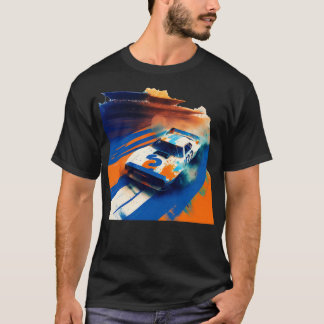 T-shirt Racer rétro 1