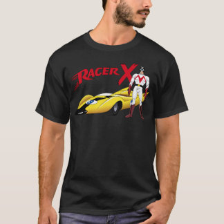 T-shirt Racer X Tribute to Original 60s Speed Racer Cartoo