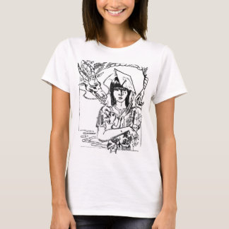 T-shirt Rachel, chanceuse, et l'oie