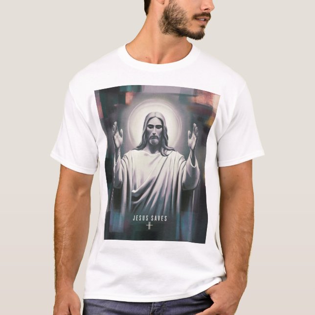 T-shirt Racheté : Jésus Saves (Devant)