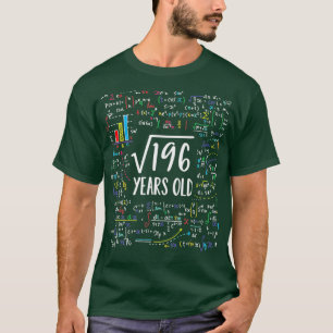 T-shirt Racine carré De 196 14e Anniversaire Cadeaux De 14