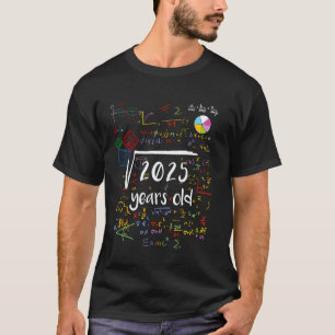 T-shirt Racine Carrée De 2025 45e Anniversaire 45 Ans Tiss