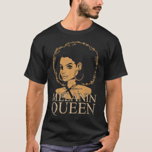 T-shirt Racines Africaines Noirs Américains Femmes Cadeau 