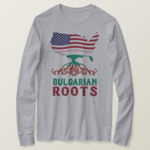 T-shirt Racines américaines bulgares