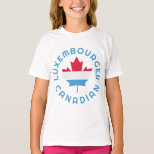 T-shirt Racines canadiennes de luxembourgeois