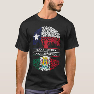 T-shirt Racines de Guanajuato cultivé au Texas avec Guanaj