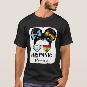 T-shirt Racines de princesse hispanique Guatemala et Boliv
