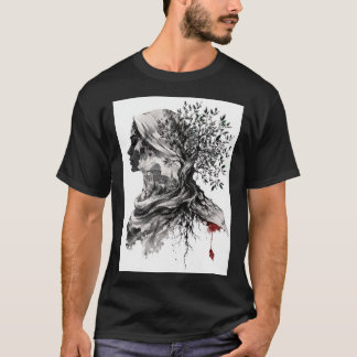 T-shirt Racines de Résilience - Patrimoine en Fleur -