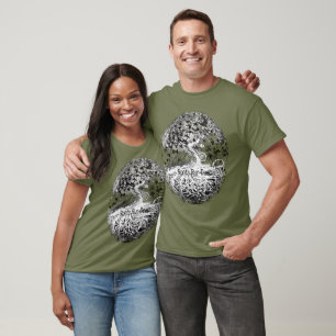 T-shirt Racines foncées