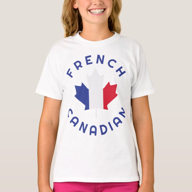 T-shirt Racines françaises canadiennes (Devant)