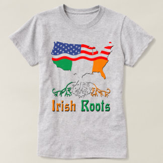 T-shirt Racines irlandaises américaines