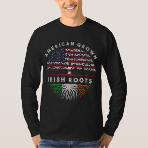 T-shirt Racines irlandaises américaines cultivées Irlande