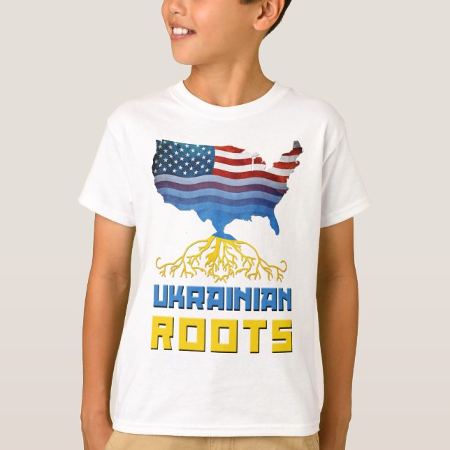 T-shirt Racines ukrainiennes (Devant)