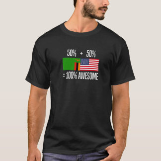 T-shirt Racines zambiennes Zambie Américain zambien Premiu