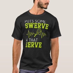 T-shirt Racket pelouse Tennis Jeu Sport Tennis
