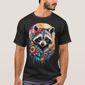 T-shirt Racoon