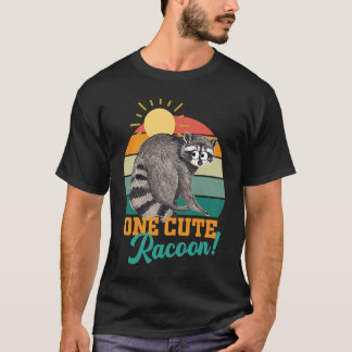 T-shirt Racoon pour femmes filles enfants Raccoon Apprécia
