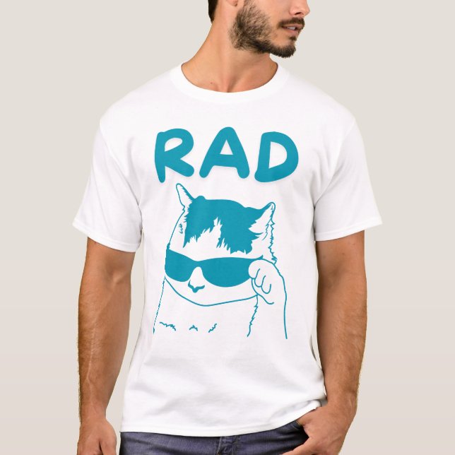 T-shirt rad cat (Devant)