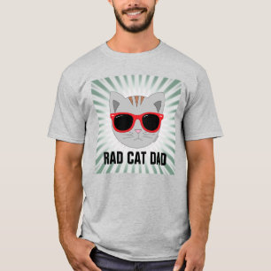 T-shirt RAD CAT DAD Lunettes de soleil Cat