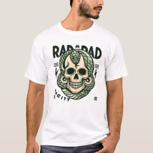 T-shirt RAD DAD SOCIETY : Libérez l'énergie de feu