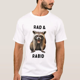 T-shirt Rad & Rabid Raccoon