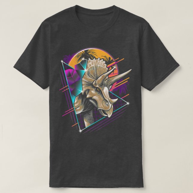 T-shirt Rad Triceratops (Design devant)