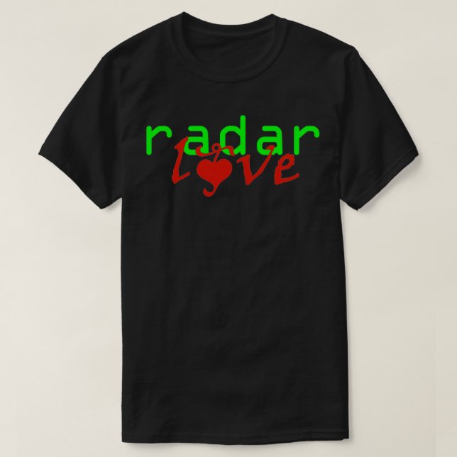 T-shirt Radar Love (Design devant)