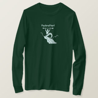 T-shirt Radeau de paquet. Packrafter.