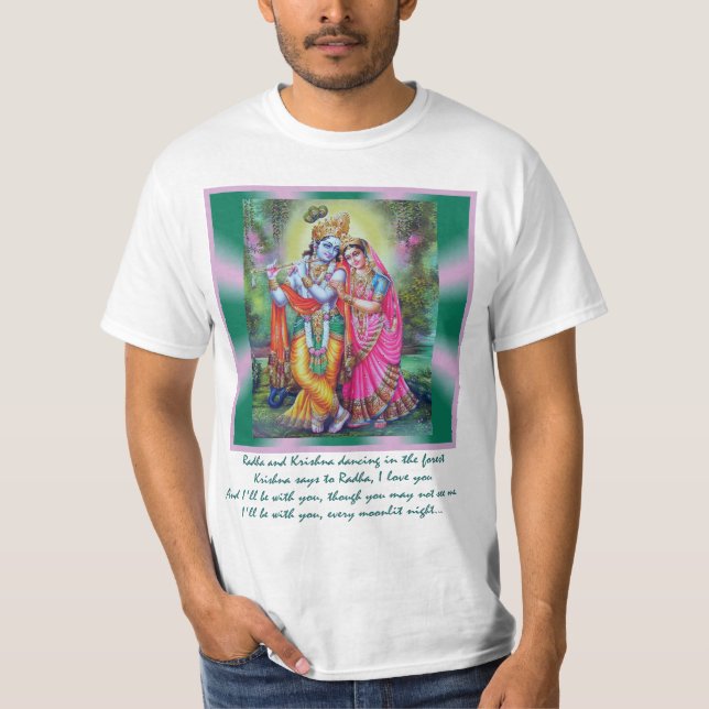 T-shirt Radha et Krishna (Devant)