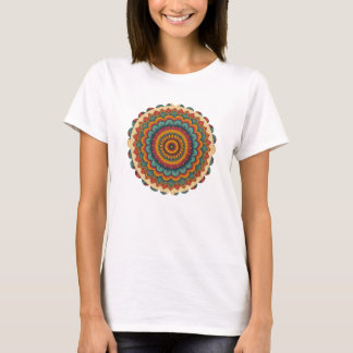 T-shirt Radiant Mandala Boho Vibes Tee
