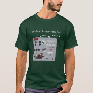 T-shirt Radiateur à jambe de transmetteur Gonset Communica