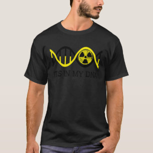 T-shirt Radiation nucléaire ADN Tchernobyl Fallout Rad