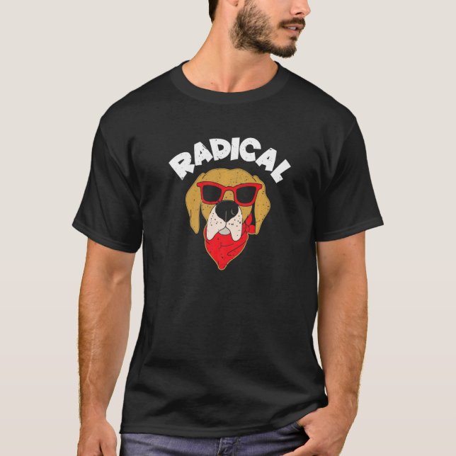T-shirt Radical Puppy  Dog Owner Pet (Devant)