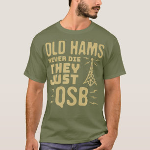 T-shirt Radio amateur Funny Vintage Hobby Ham opérateurs
