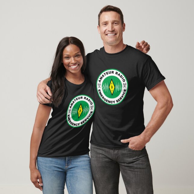 T-shirt Radio Amateur Service d'urgence Radio Ham (Unisexe)