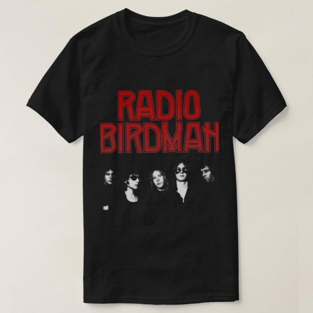 T-shirt Radio Birdman, groupe de punk australien Premium E (Design devant)