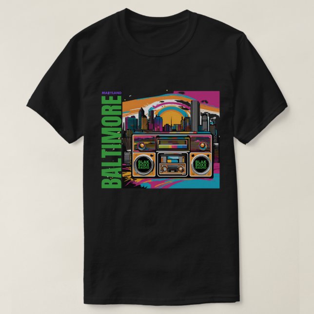 T-shirt Radio Blakboxx (Design devant)