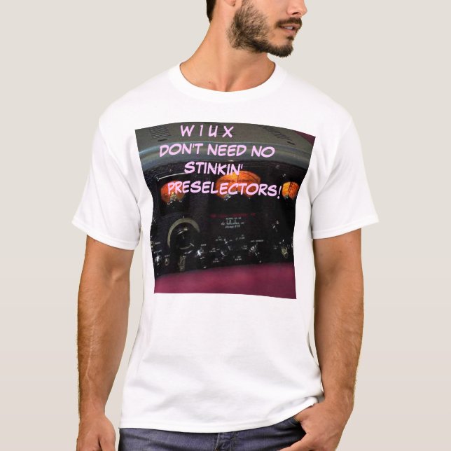 T-SHIRT RADIO DE BOATANCHOR (Devant)