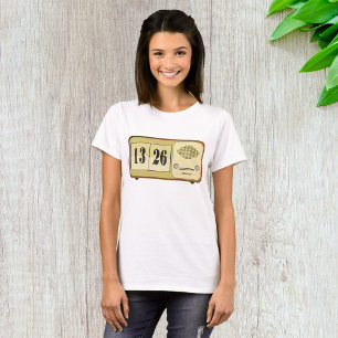 T-shirt Radio rétro-horloge