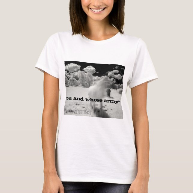 T-shirt Radiohead vous et dont l'armée ? (Devant)
