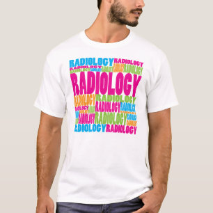 T-shirt Radiologie colorée